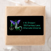 Étiquette Dragon de Paix (En situation)