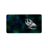 Étiquette Dragon de Silver Metallic (Devant)