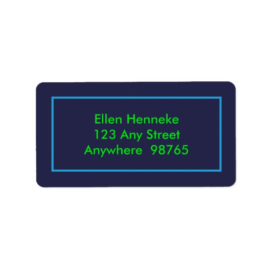 Étiquette Dragonfly psychédélique (Devant)