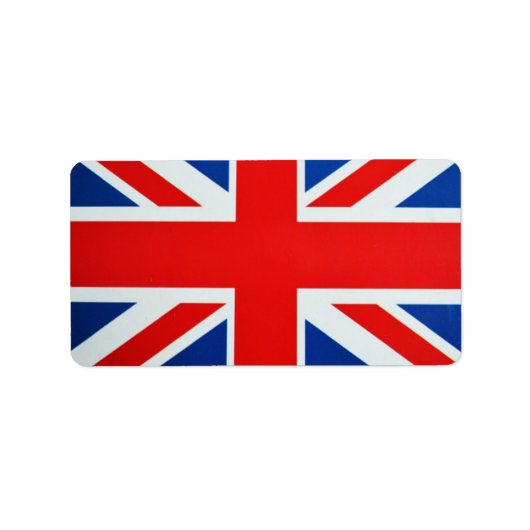 Étiquette Drapeau (Devant)