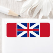 Étiquette Drapeau de la Grande-Bretagne (1707-1800) (En situation)