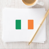 Étiquette Drapeau de l'Irlande (En situation)