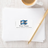 Étiquette Drapeau d'Israël (En situation)