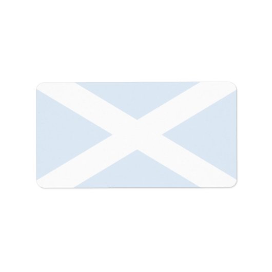 Étiquette Drapeau écossais (Devant)