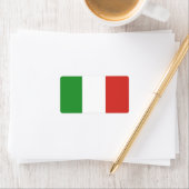 Étiquette Drapeau italien (En situation)