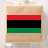 Étiquette Drapeau panafricain UNIA (En situation)