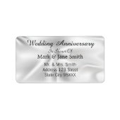 Étiquette Draperie classique (Devant)