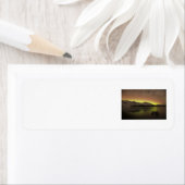 Étiquette Dreamy Aurora (En situation)