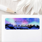 Étiquette Dreamy Lights (En situation)