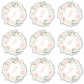 Étiquette du Baby shower alimentaire pour bébés (Devant)