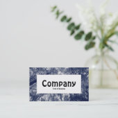 Étiquette du centre - Automne bleue (Debout devant)