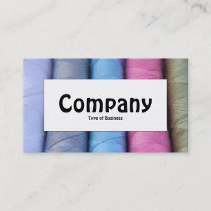 Étiquette du centre - bobines de coton