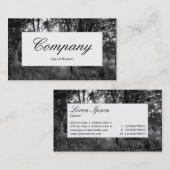 Étiquette du centre - Chemin dans les bois (Devant / Derrière)