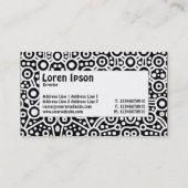 Étiquette du centre - Curcuits Aliens II - Noir (Dos)