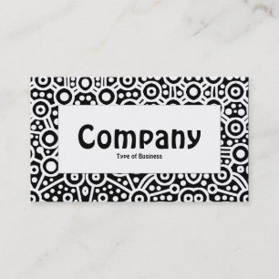 Étiquette du centre - Curcuits Aliens II - Noir