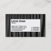 Étiquette du centre - Draperie 07 (Dos)