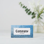 Étiquette du centre - Eau bleue (Debout devant)