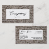 Étiquette du centre - écorce 01 (Devant / Derrière)