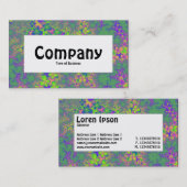 Étiquette du centre - En trèfle 02 (Devant / Derrière)