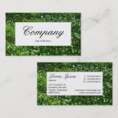 Étiquette du centre - Fleurs de bois (Devant / Derrière)