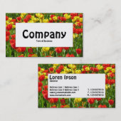 Étiquette du centre - Mer des Tulipes III (Devant / Derrière)