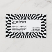 Étiquette du centre - Op Art 01 (Dos)