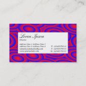 Étiquette du centre - Résonance (Dos)