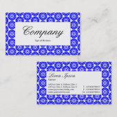 Étiquette du centre - Roue étoile - Bleu (Devant / Derrière)