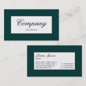 Étiquette du centre - Texture nette sur Cyan (Devant / Derrière)