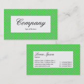 Étiquette du centre - Texture verte nette sur blan (Devant / Derrière)