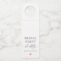 Étiquette du cintre de la fête nuptiale d'Ellesmer