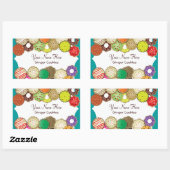 Étiquette du Cookie Exchange Party (Feuille)