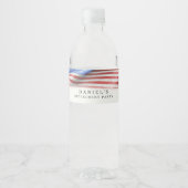 Étiquette du drapeau américain (Devant)