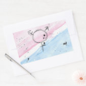 Étiquette du drapeau de la Fierté transgenre TROS (Enveloppe)