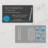 Étiquette du fabriquant ou carte de visite de (Devant / Derrière)