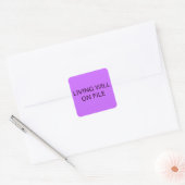 Étiquette du graphique de fichiers (Enveloppe)