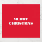 Étiquette du jour de mariage (Étiquettes simples)