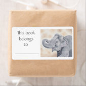 Étiquette du livre Asian Elephant (En situation)