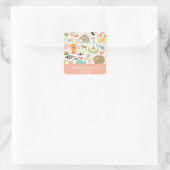 ÉTIQUETTE DU LIVRE : CUTE ANIMALS & ALPHABET (Sac)