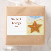 Étiquette du livre Orange Starfish (En situation)