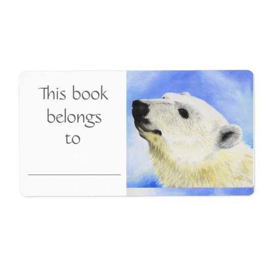 Étiquette du livre Ours polaire (Devant)