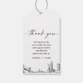 Étiquette du Mariage Skyline de New York (Devant)