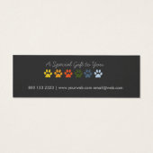 Étiquette du meilleur certificat cadeau de vacance (Dos)