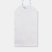 Étiquette du Merci de la fête Winter Wonderland Fa (Dos)