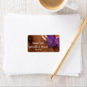 Étiquette du Merci Mariage Perles et Perles (En situation)