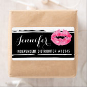 Étiquette du nom de l'hôte personnalisé du distrib (En situation)