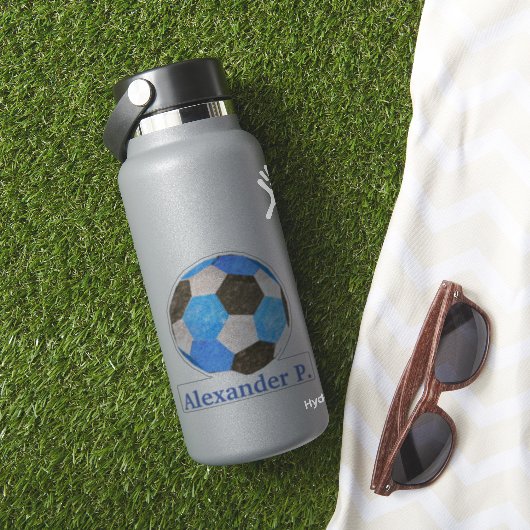 Étiquette du nom du ballon de football pour enfant (HydroFlask Insitu)