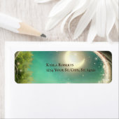 Étiquette du soir enchanté (En situation)