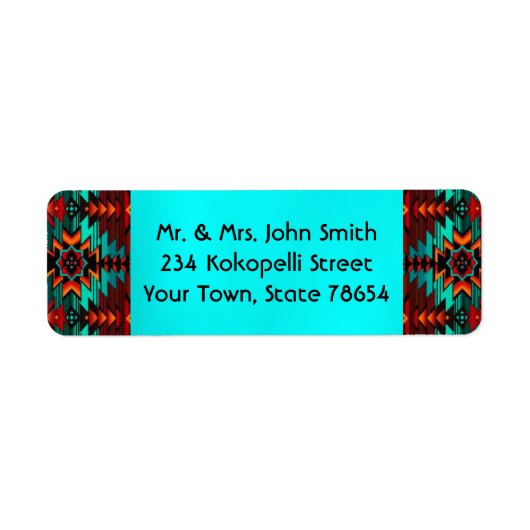 Étiquette du sud-ouest (Devant)