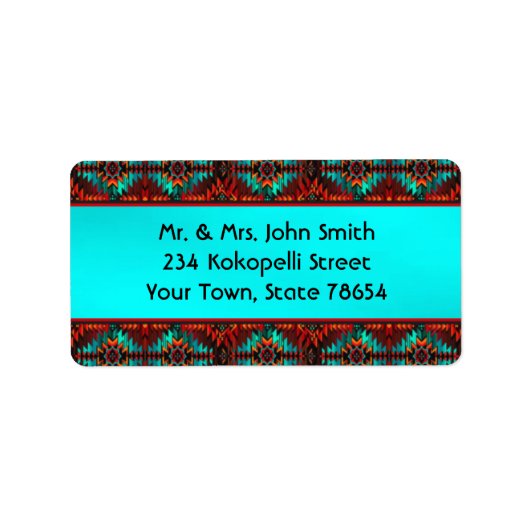 Étiquette du sud-ouest (Devant)